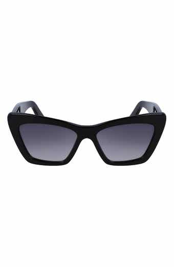 Gancini 55mm Gradient Rectangle Sunglasses