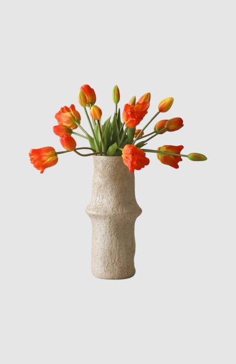 Orange Tulip Bouquet Mixed
