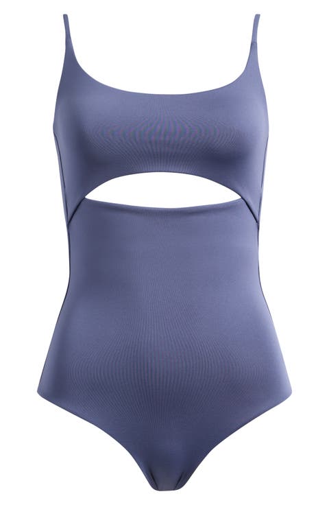 Peak Cutout One-Piece Swimsuit