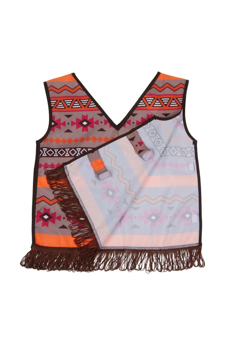 Kaplan Early Learning Company Festive Multiethnic Mexican Poncho Boy Garment, Alternate, color, Multicolored