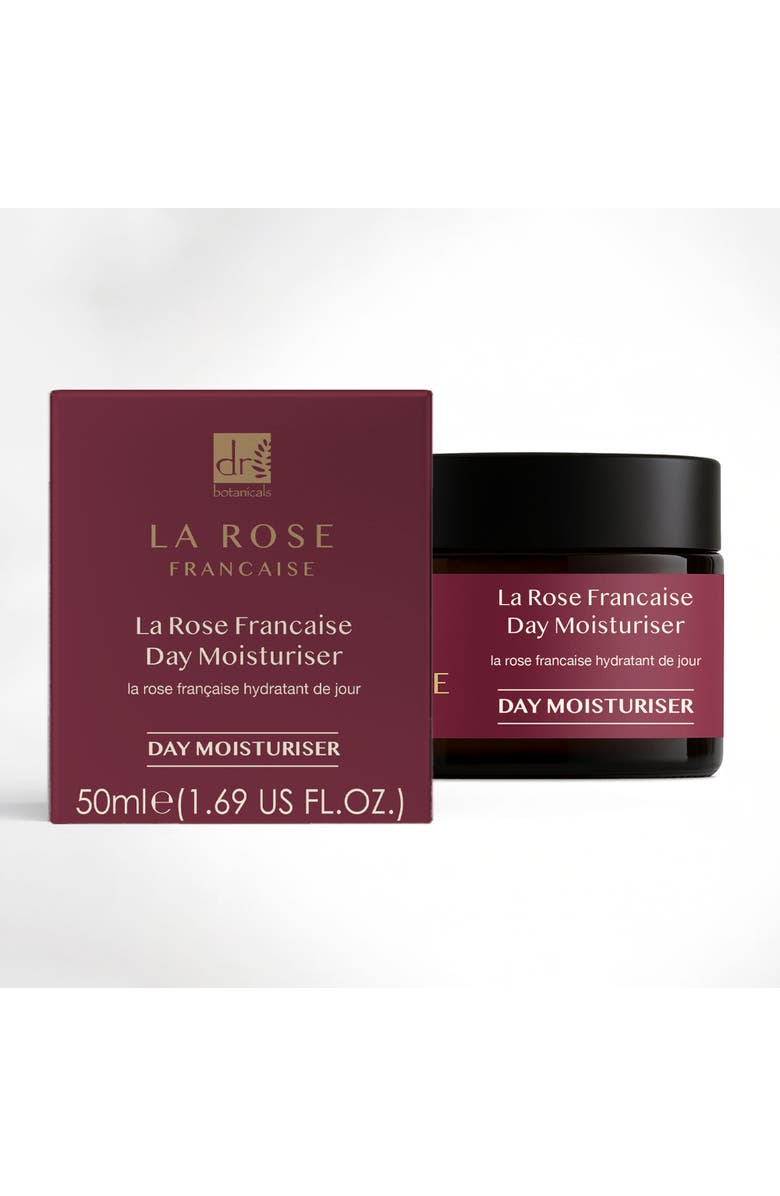 DR BOTANICALS La Rose Française Day Moisturiser 50ml, Alternate, color, White