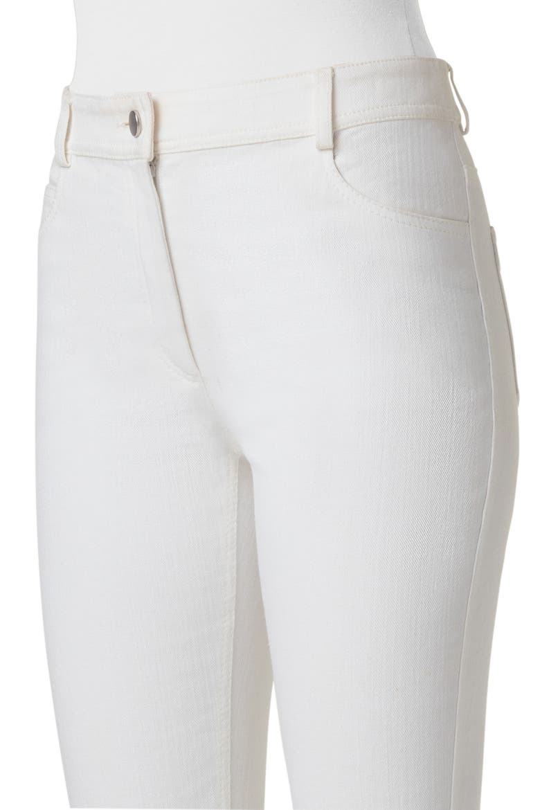 Maru Ankle Tapered Leg Jeans, Alternate, color, CREAM
