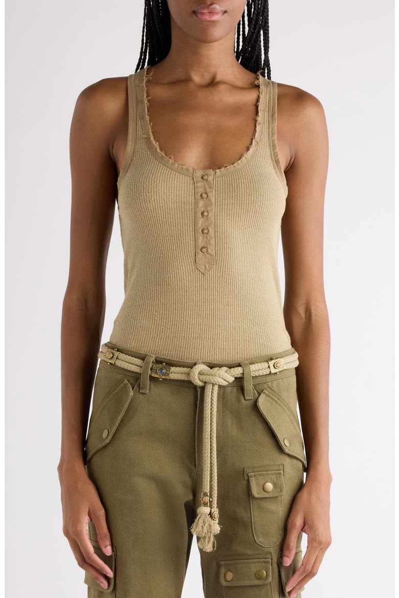 Aleea Embellished Rope Belt, Alternate, color, KHAKI