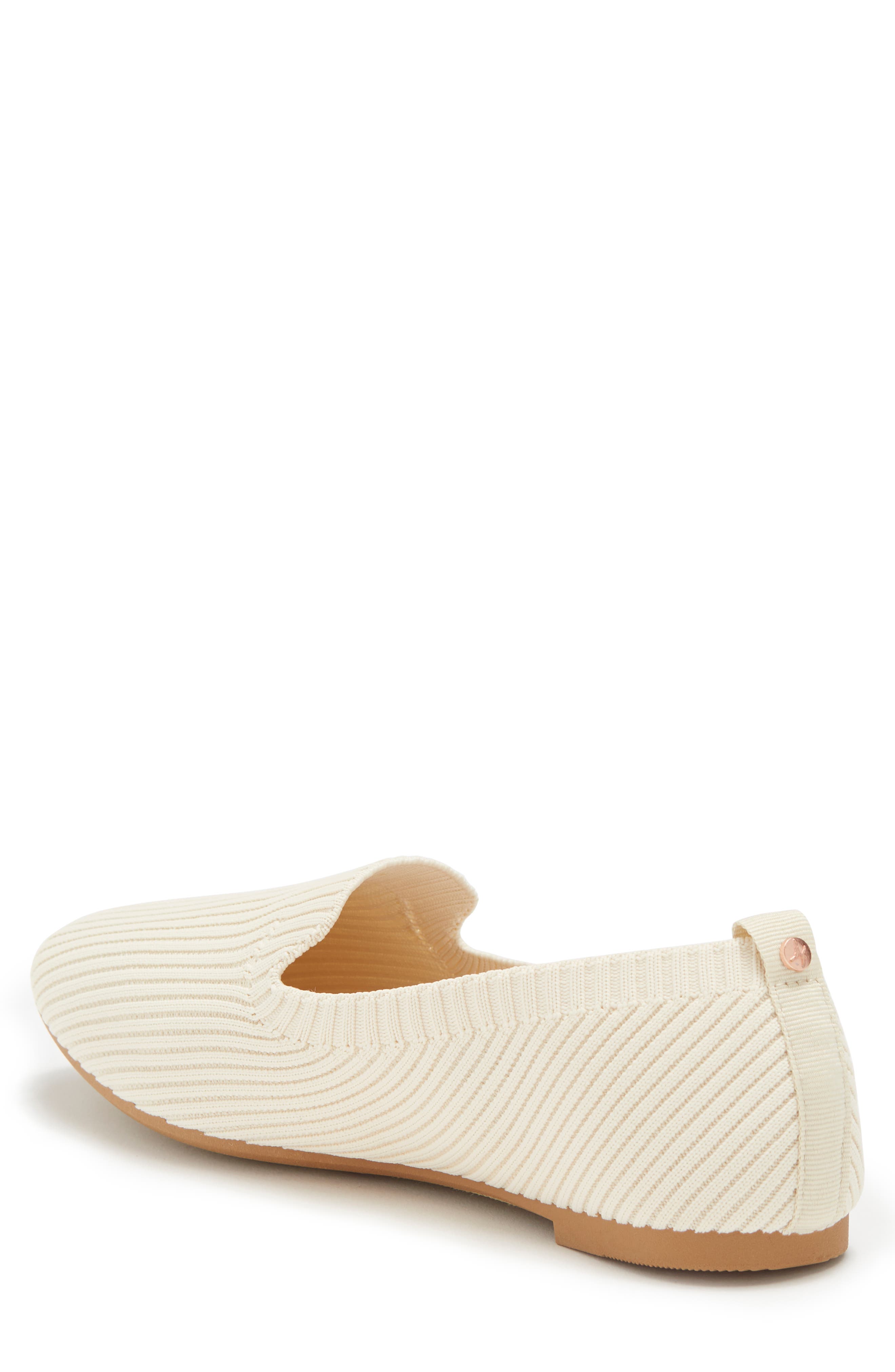 Danskin Ribbed Smoking Loafer, Alternate, color, Natural