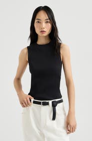 Brunello Cucinelli Ribbed jersey top