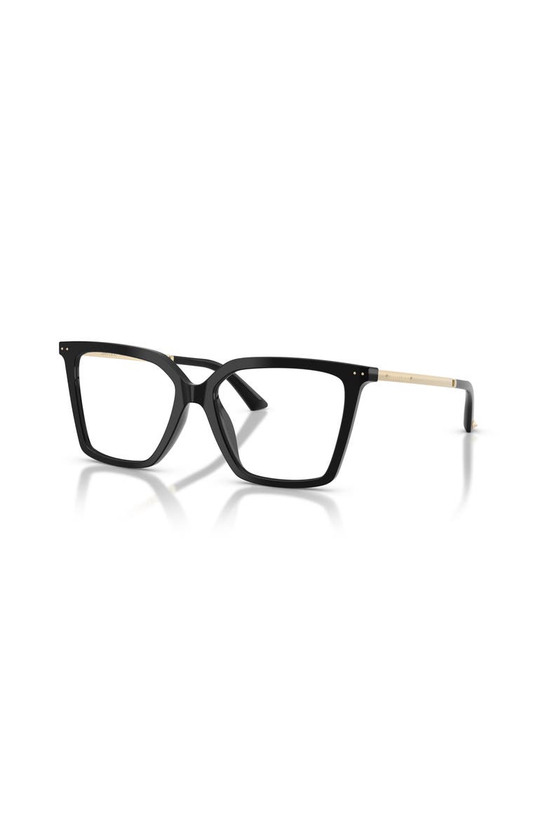 54mm Cat Eye optical glasses, Main, color, Black