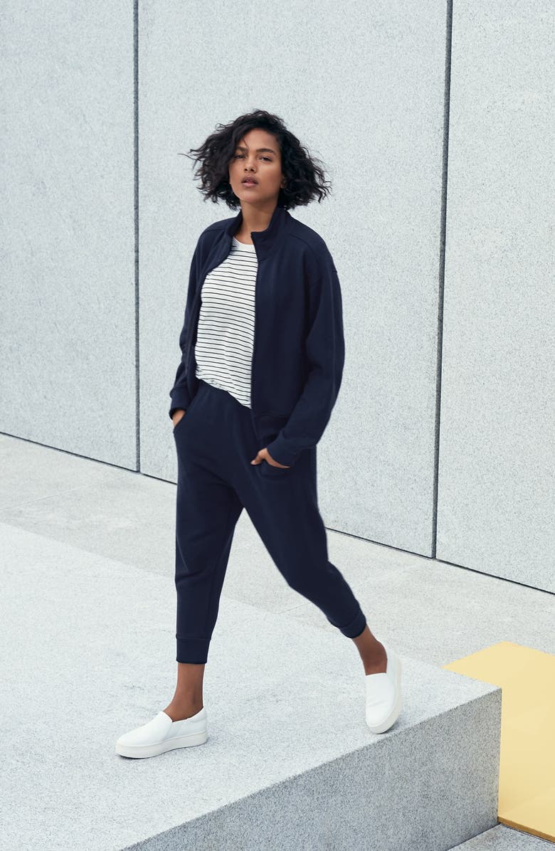 Vince Relaxed Stripe Tee, Alternate, color, 