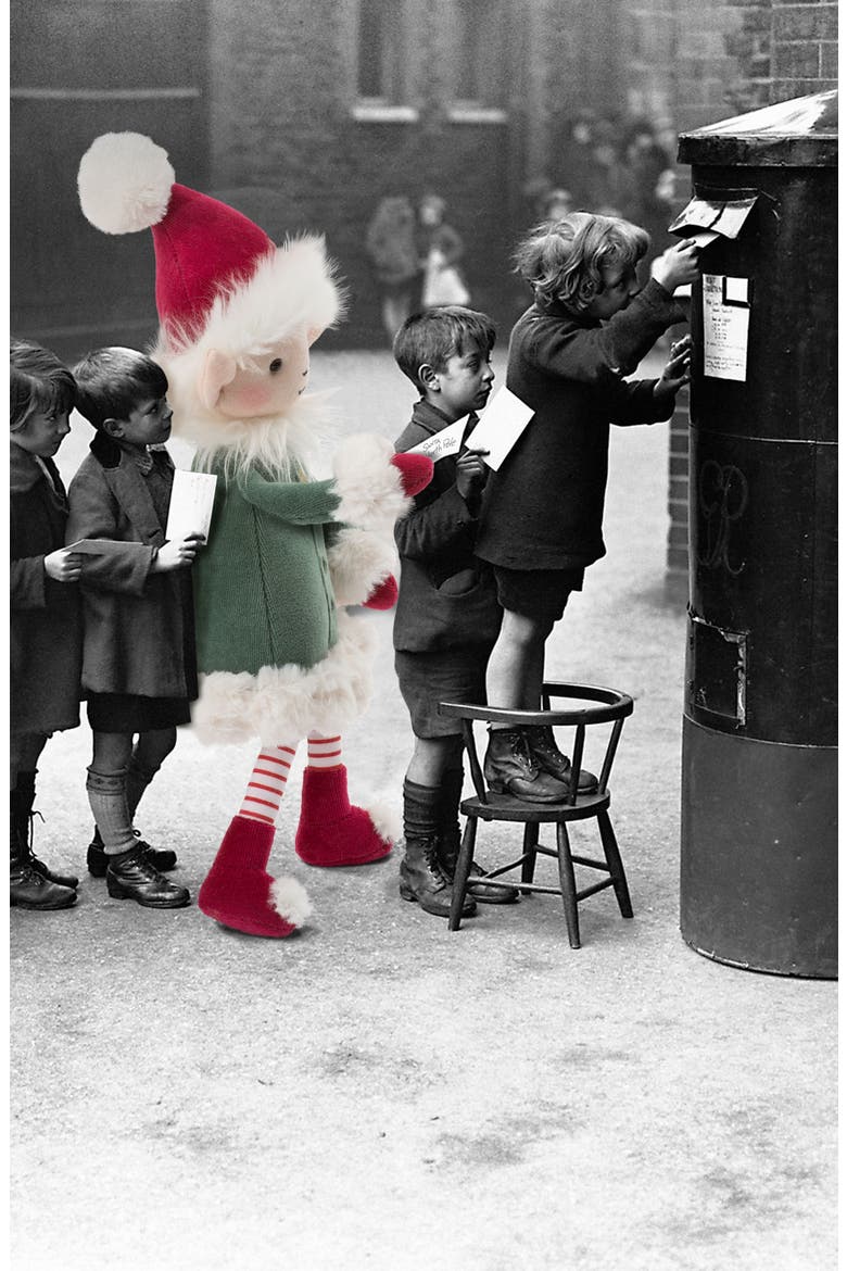 Elf Stuffed Doll, Alternate, color, GREEN/ RED