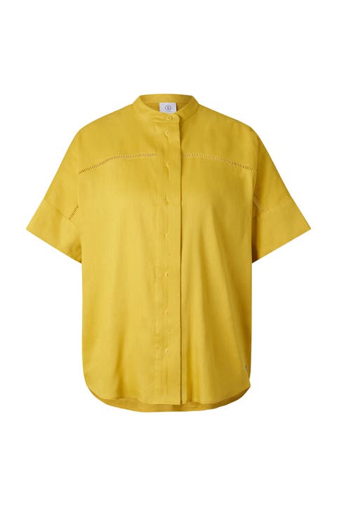 Cheryl Linen Blend Blouse