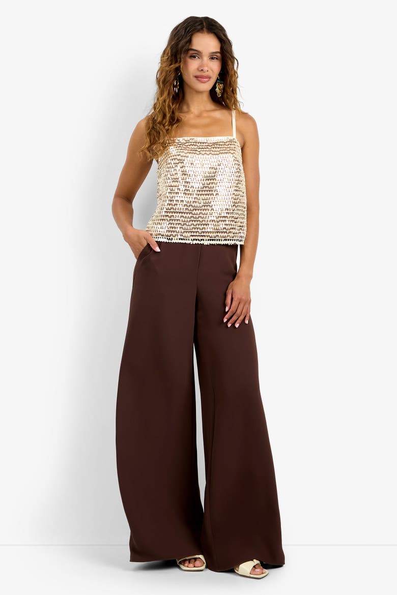 Alannie Top, Alternate, color, Bonita Beige