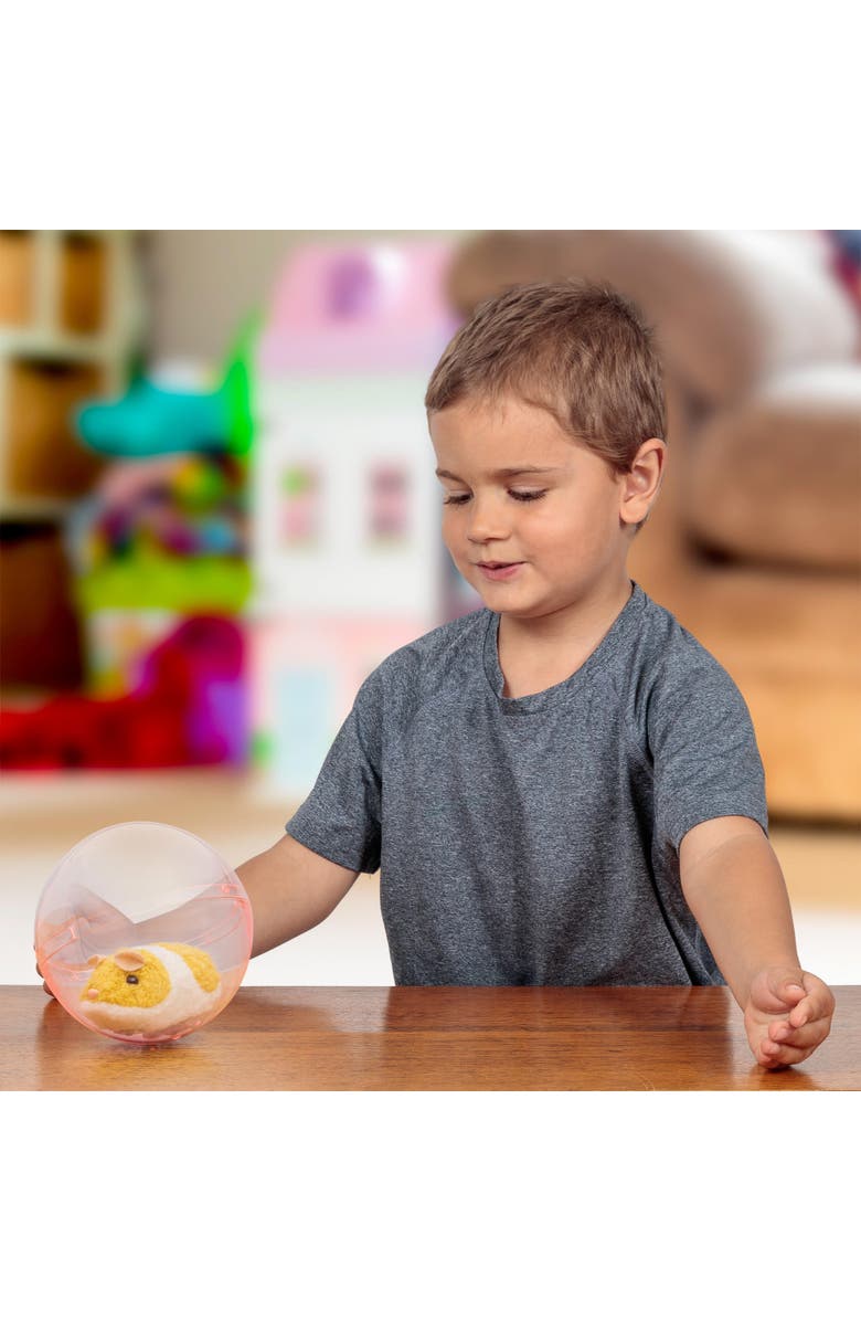 Tobar Animigos Running Hamster Plush, Lifelike Running Action, Kids 3+, Alternate, color, Multicolored
