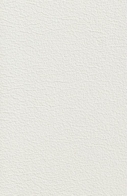 Rag & Bone X Boyfriend Leather Belt In Antique White