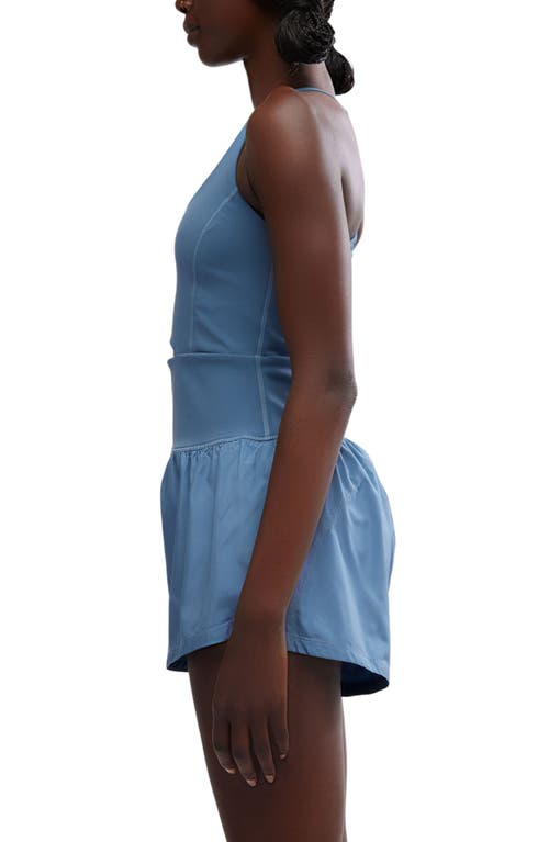 Free People Fp Movement Righteous Runsie Romper In Skyline