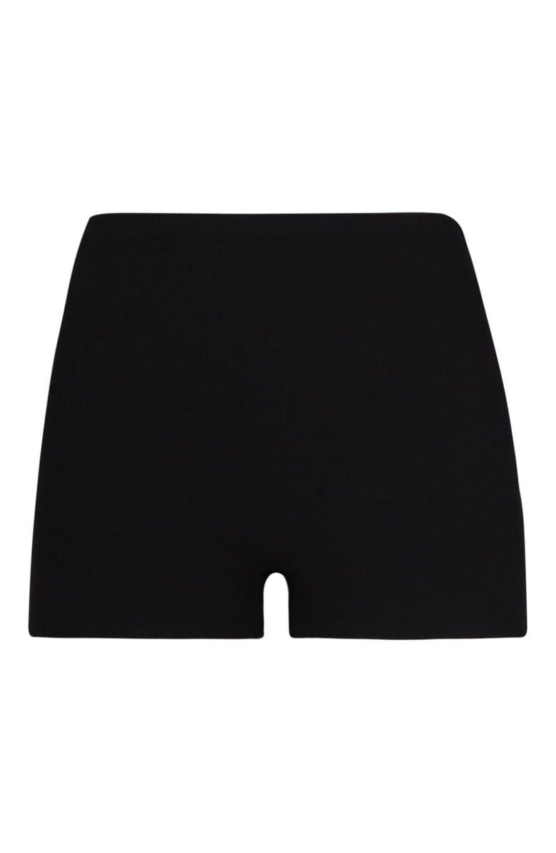 Pacifica by Sunsets Ayden Boyshort Bottoms, Alternate, color, Black Pacifica Rib