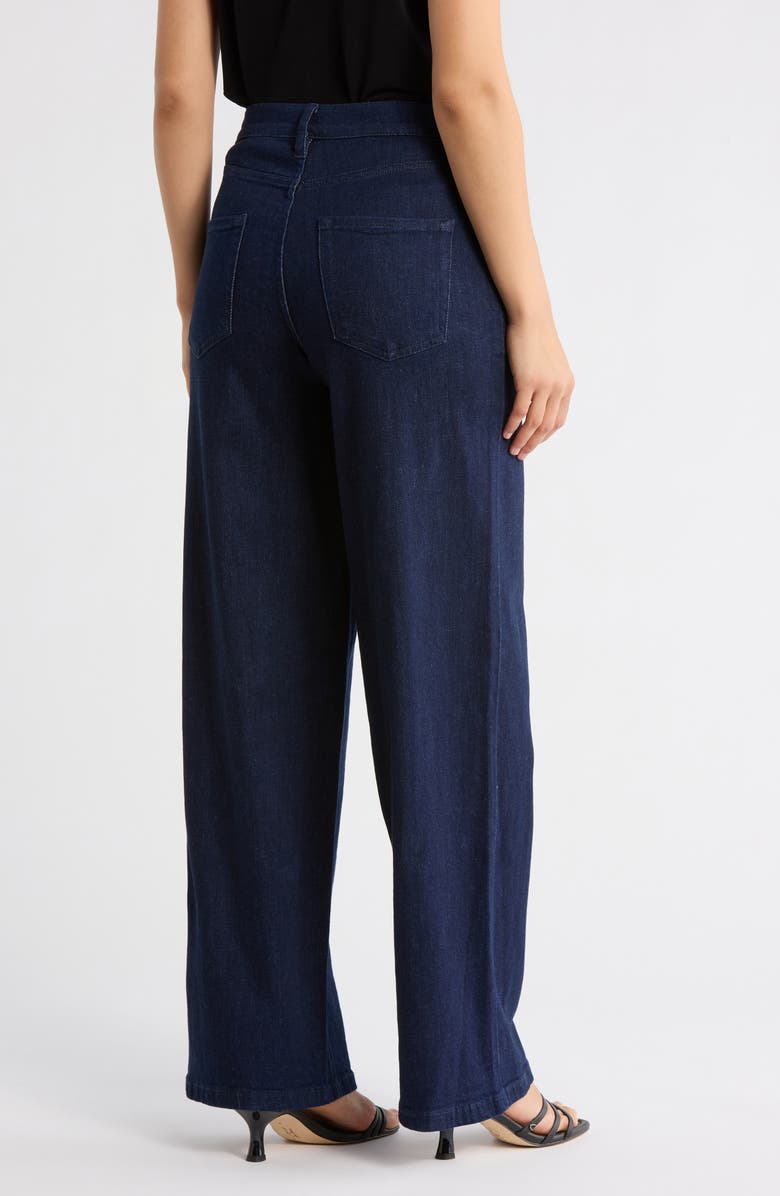 DKNY Jeans High Waist Wide Leg Jeans, Alternate, color, Lexington