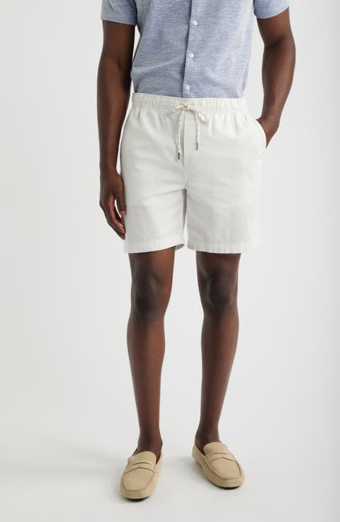 Essential Stretch Cotton Drawstring Shorts