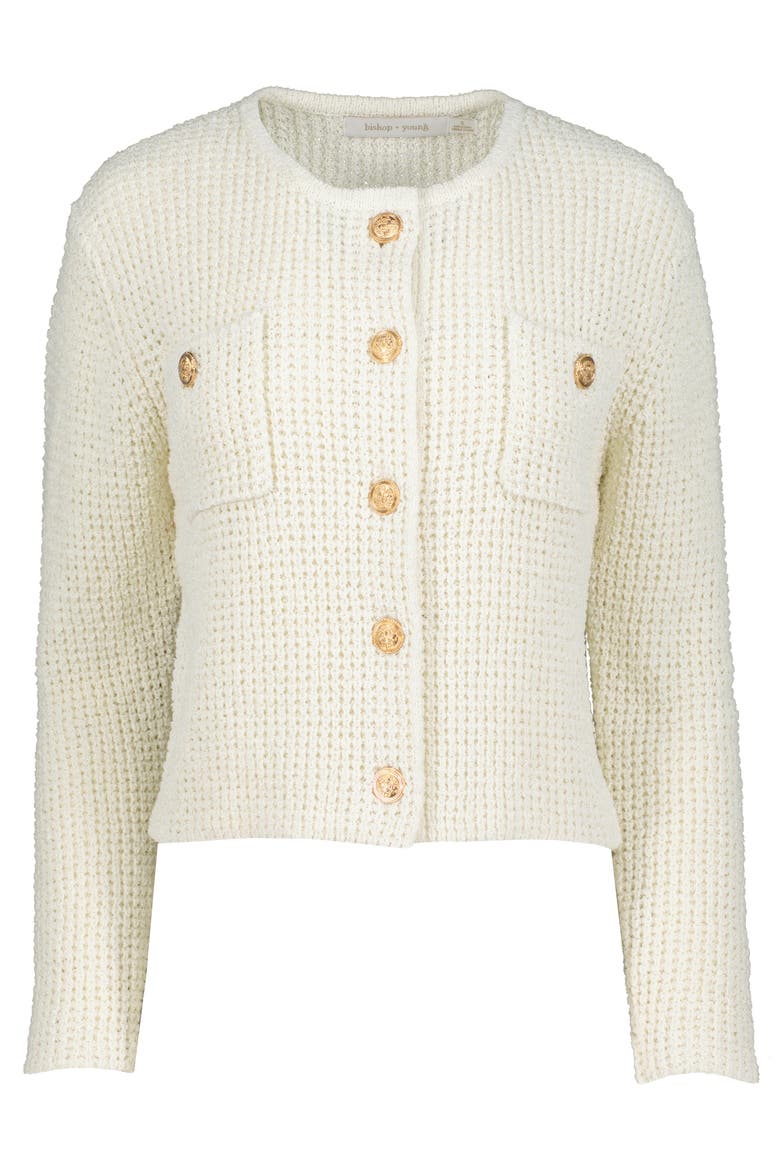 Dakota Cardigan, Alternate, color, Ivory