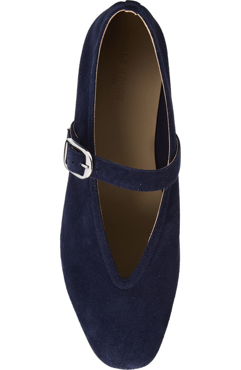 Le Monde Béryl Stella Mary Jane Flat, Alternate, color, Indigo