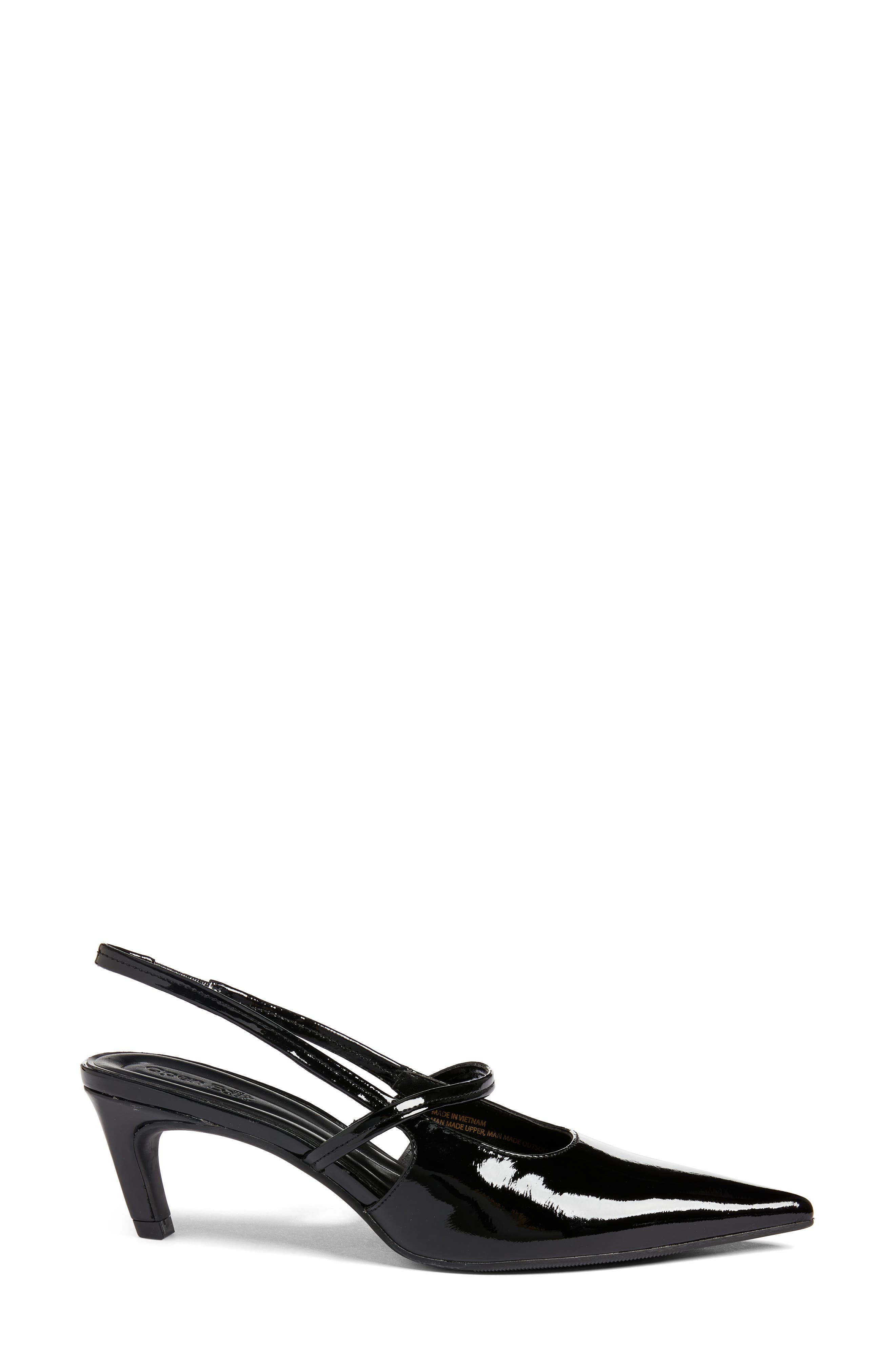 Open Edit Sophia Pointed Toe Slingback Pump, Alternate, color, 