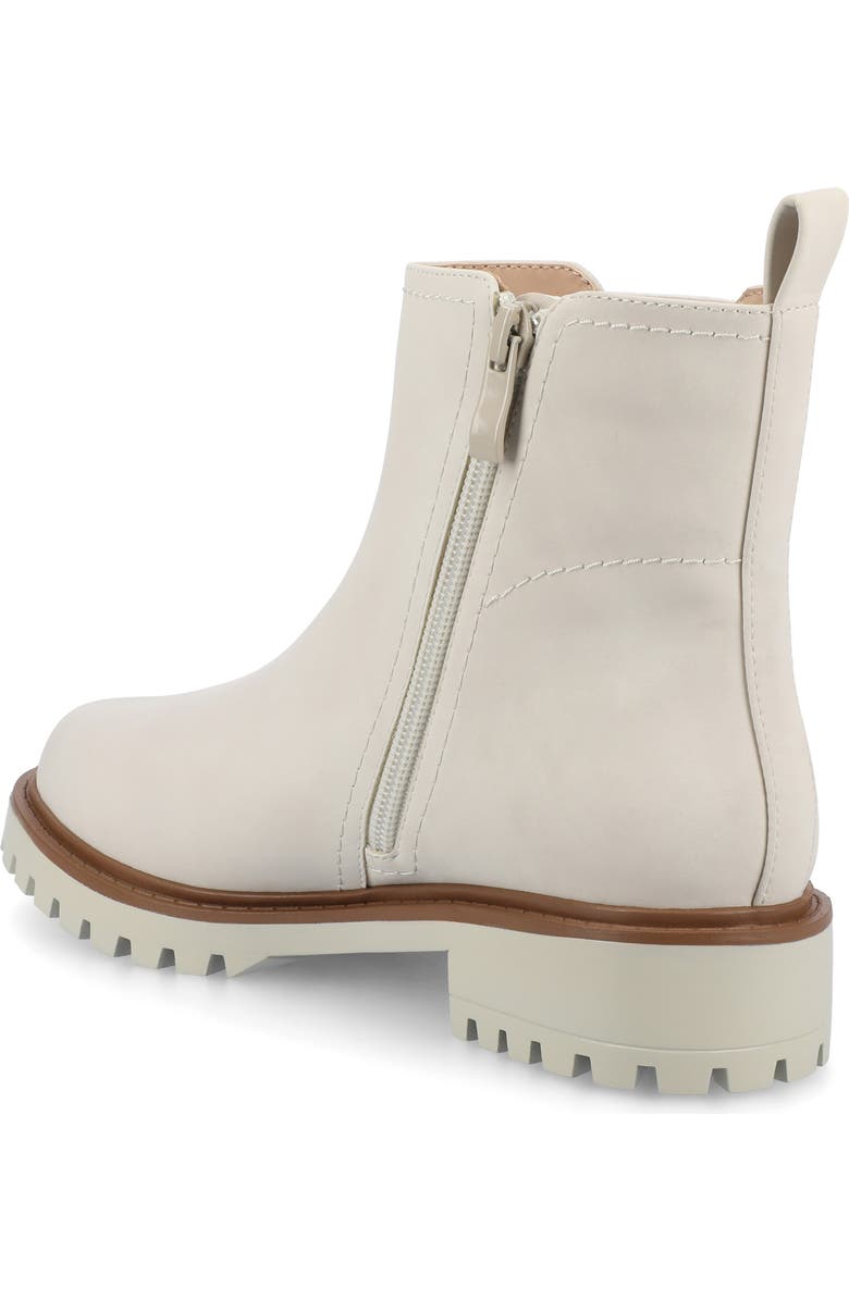 Journee Collection Junnah Chelsea Boot - Wide Width Available, Alternate, color, Bone