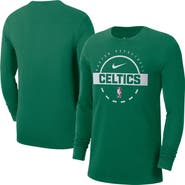 Nike Men's Nike  Kelly Green Boston Celtics Authentic Long Sleeve Practice T-Shirt