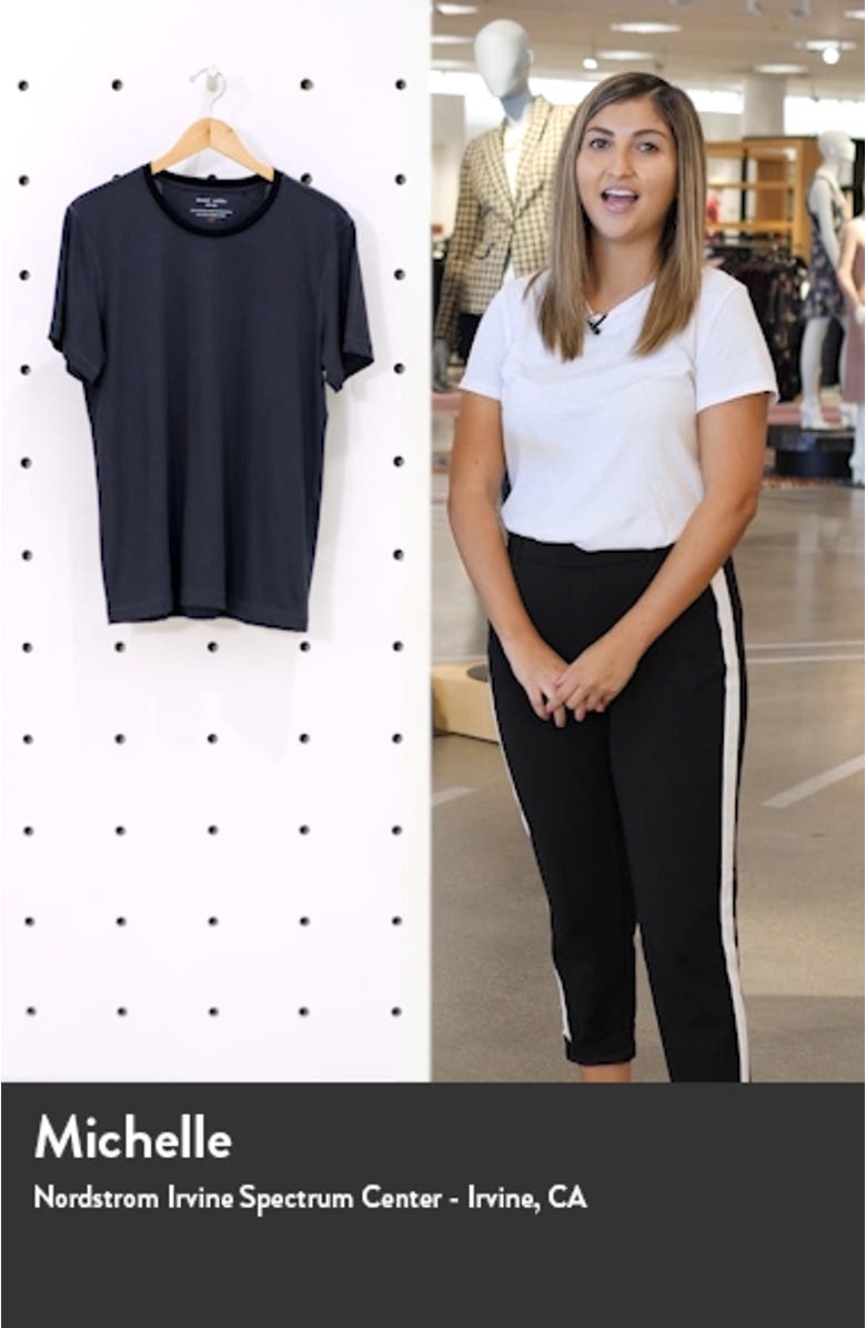 Crewneck Peruvian Pima Cotton T-Shirt, sales video thumbnail