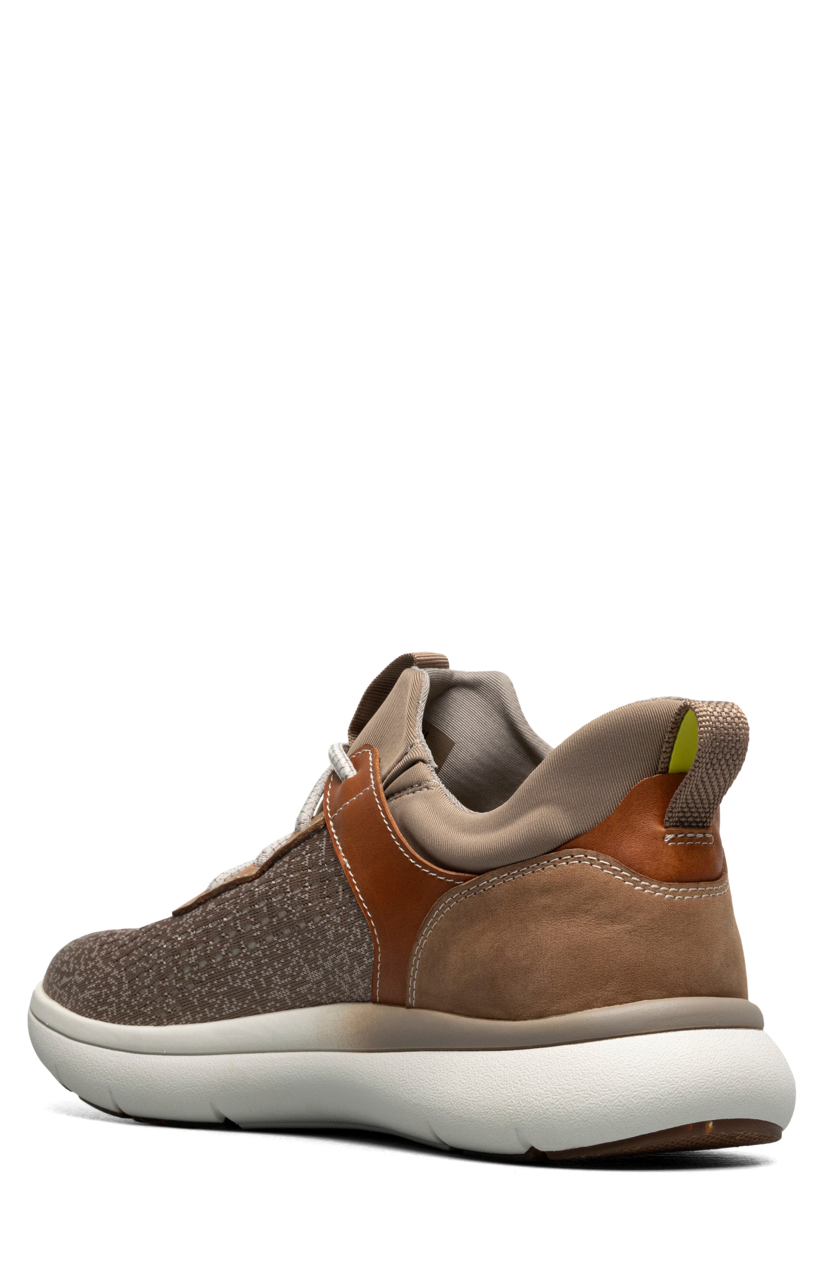 Fleet Knit Elastic Sneaker, Alternate, color, TAUPE