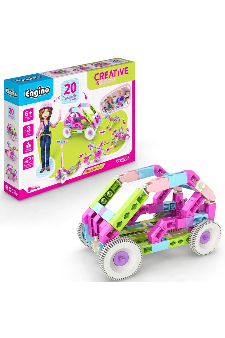 Creative Builder 20 In 1 Designer Series, Toy Vehicles Vibrant Brick, Main, color, Multicolored