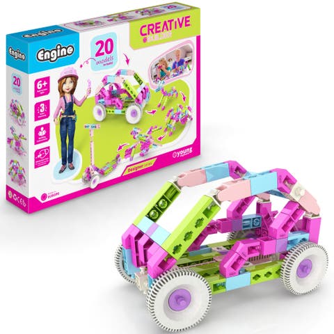 Creative Builder 20 In 1 Designer Series, Toy Vehicles Vibrant Brick