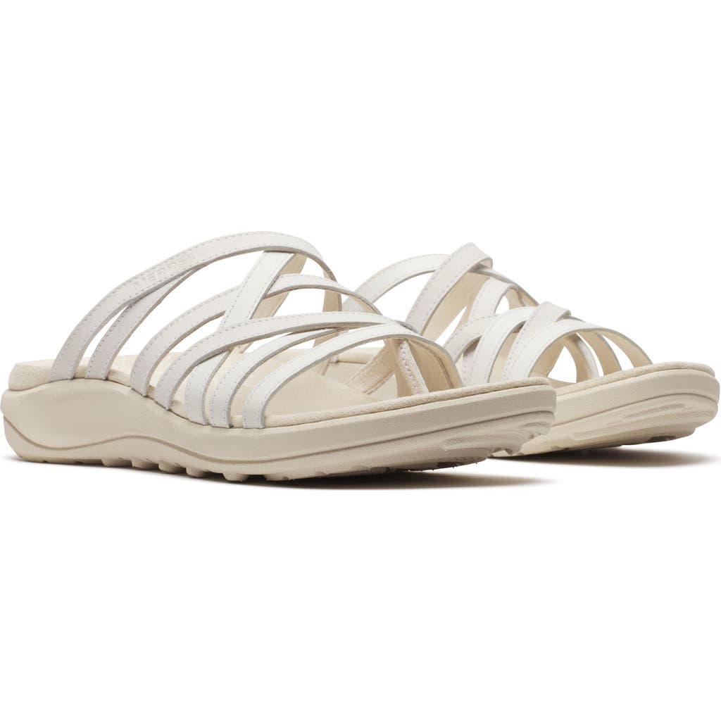 Merrell Harbor Slide Sandal In White