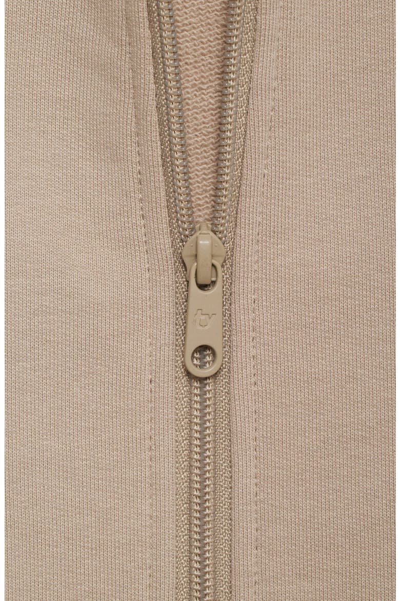 ty Full-Zip Hoodie, Alternate, color, Khaki