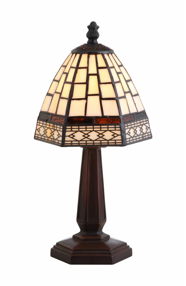 JONATHAN Y Carter LED Table Lamp, Main, color, Bronze