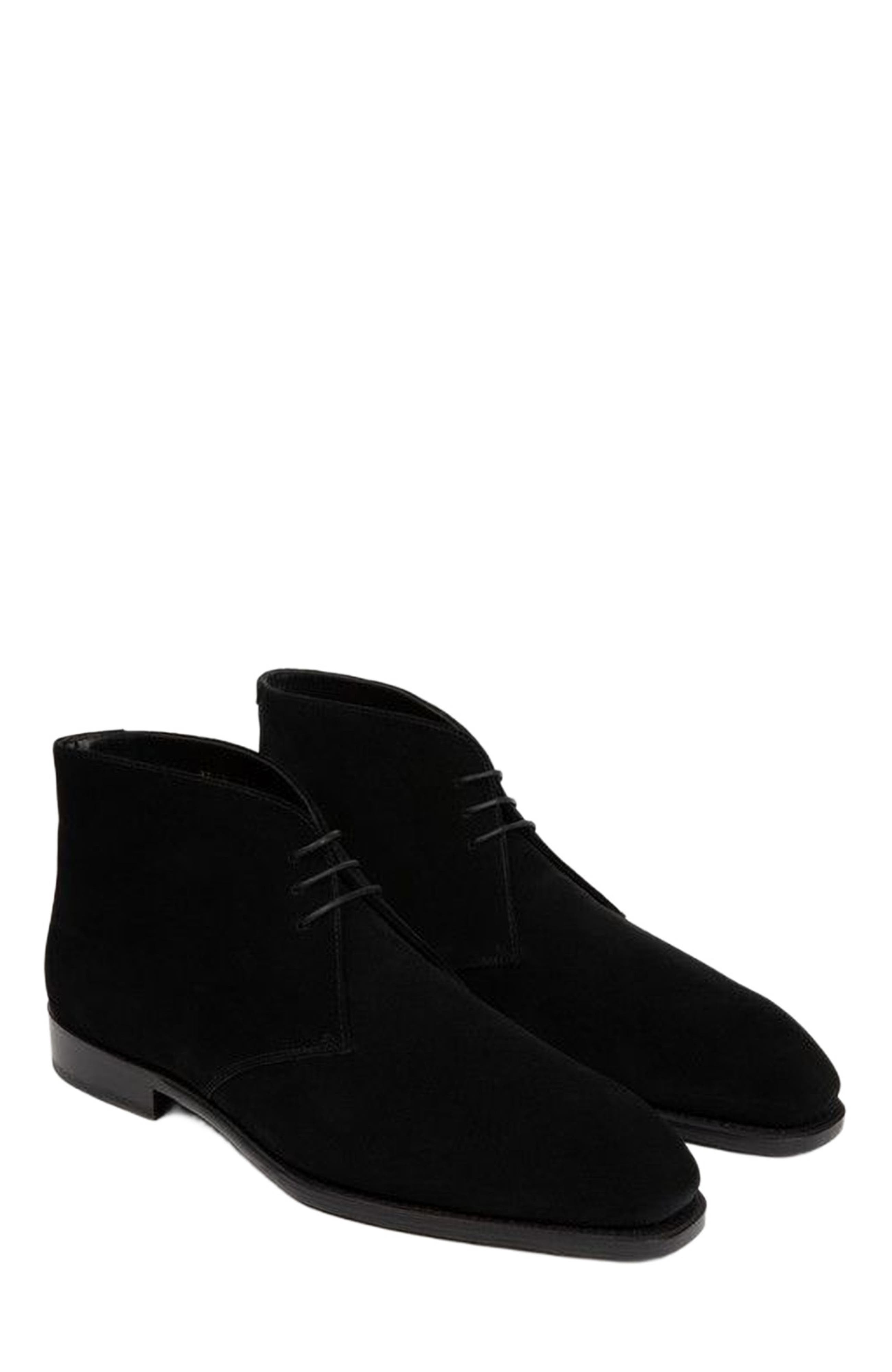 Anthony Veer Arden Chukka Boot, Alternate, color, Velvet Noir Black