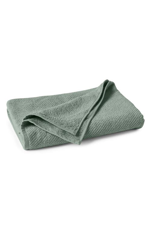 Coyuchi Air Weight® Organic Cotton Guest Towel In Green