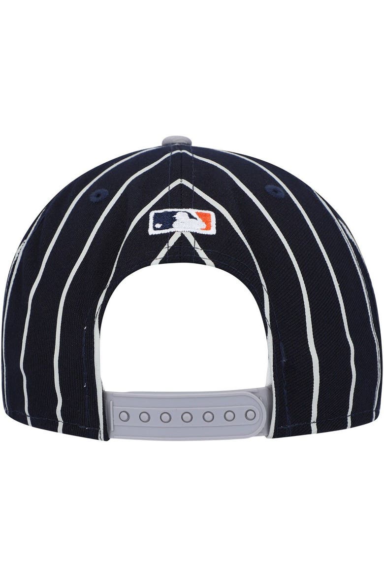 Men's New Era Navy/Gray Detroit Tigers City Arch 9FIFTY Snapback Hat, Alternate, color, Navy