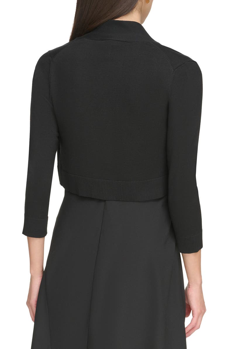 DKNY Open Front Shrug Cardigan, Alternate, color, 
