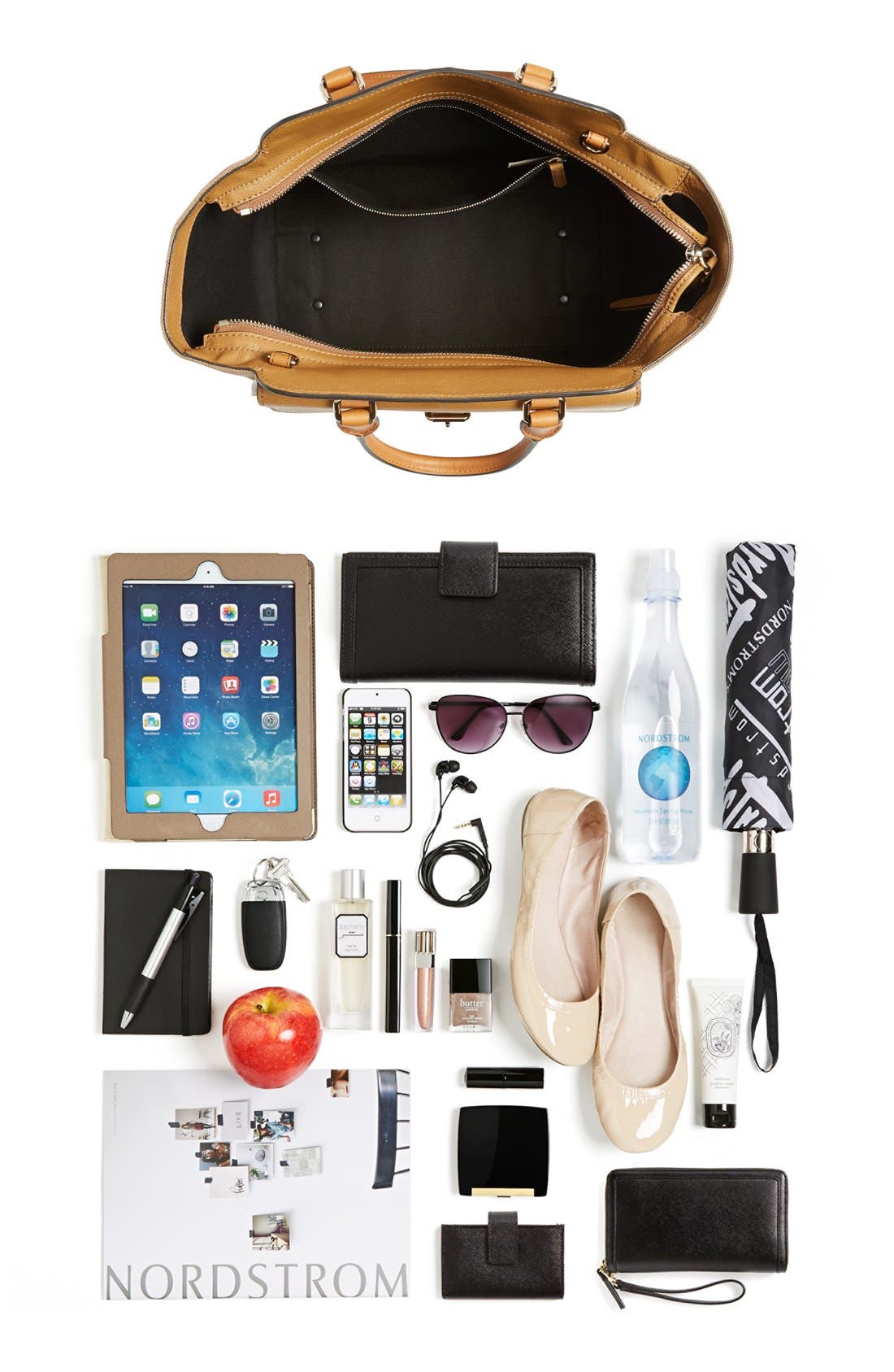 Burberry 'Medium Harcourt' Satchel, Alternate, color, 