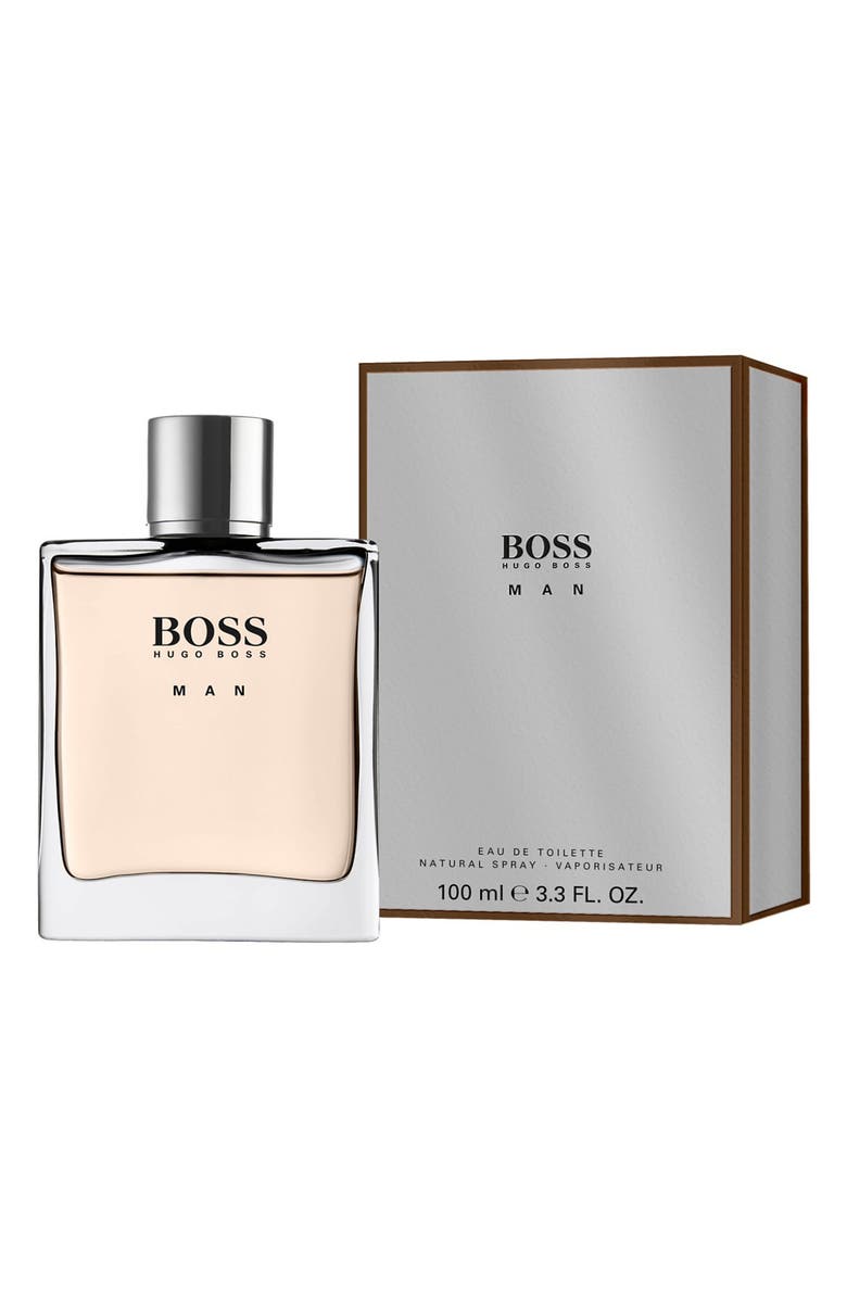 BOSS Man Eau de Toilette for Men, Main, color,