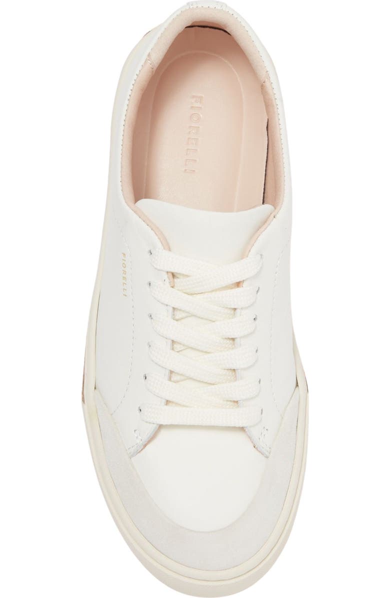 FIORELLI Finley Leather Platform Sneaker, Alternate, color,