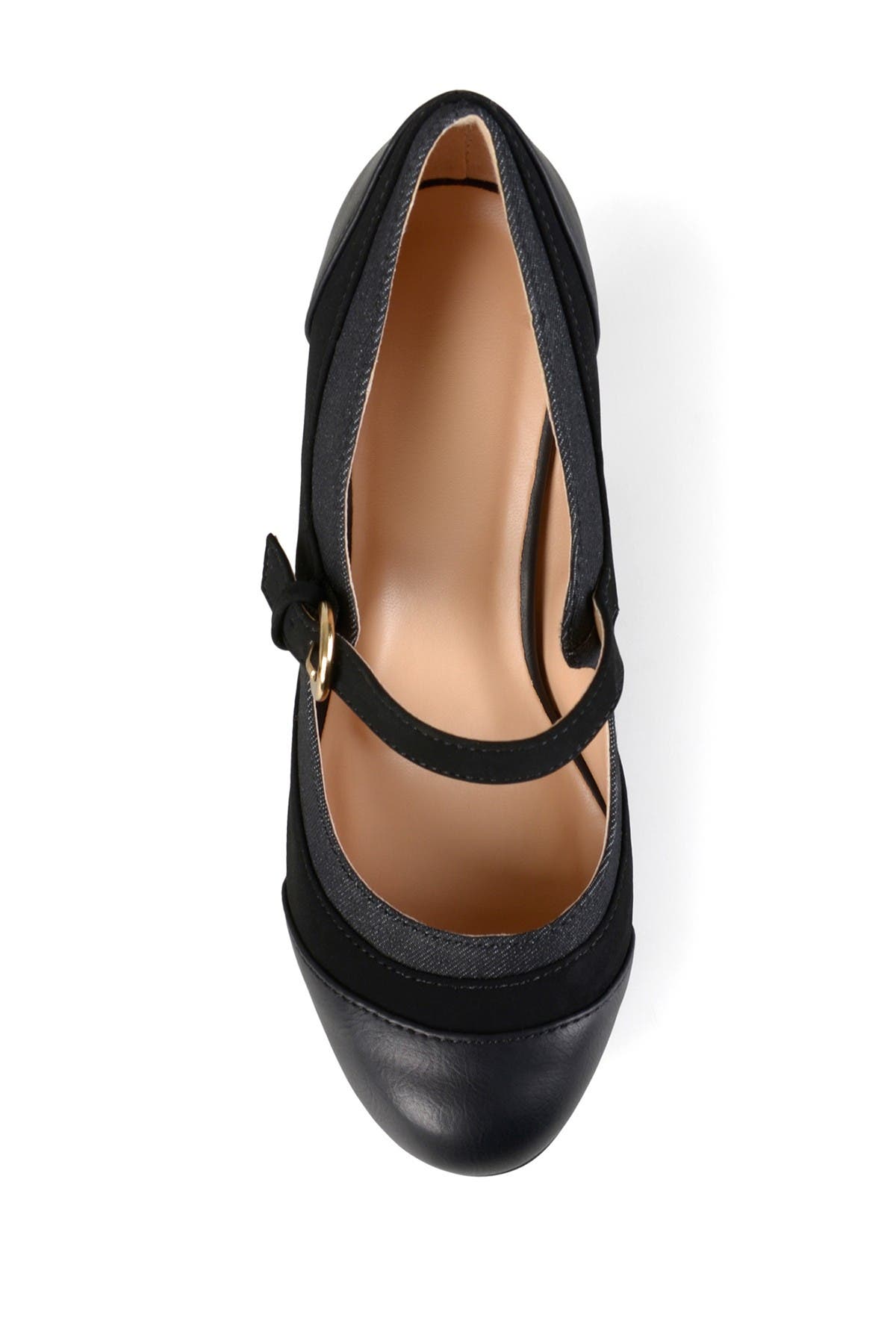 Journee Collection JOURNEE Siri Mary Jane Pump, Alternate, color, Black