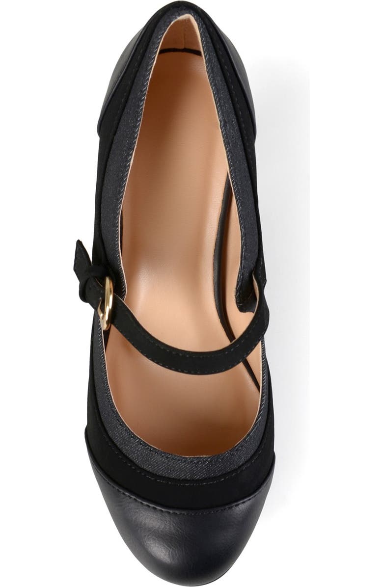 Journee Collection JOURNEE Siri Mary Jane Pump, Alternate, color, Black
