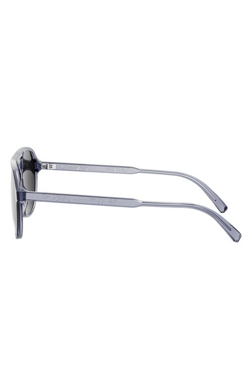 Dior In N1i 57mm Navigator Sunglasses In Gray