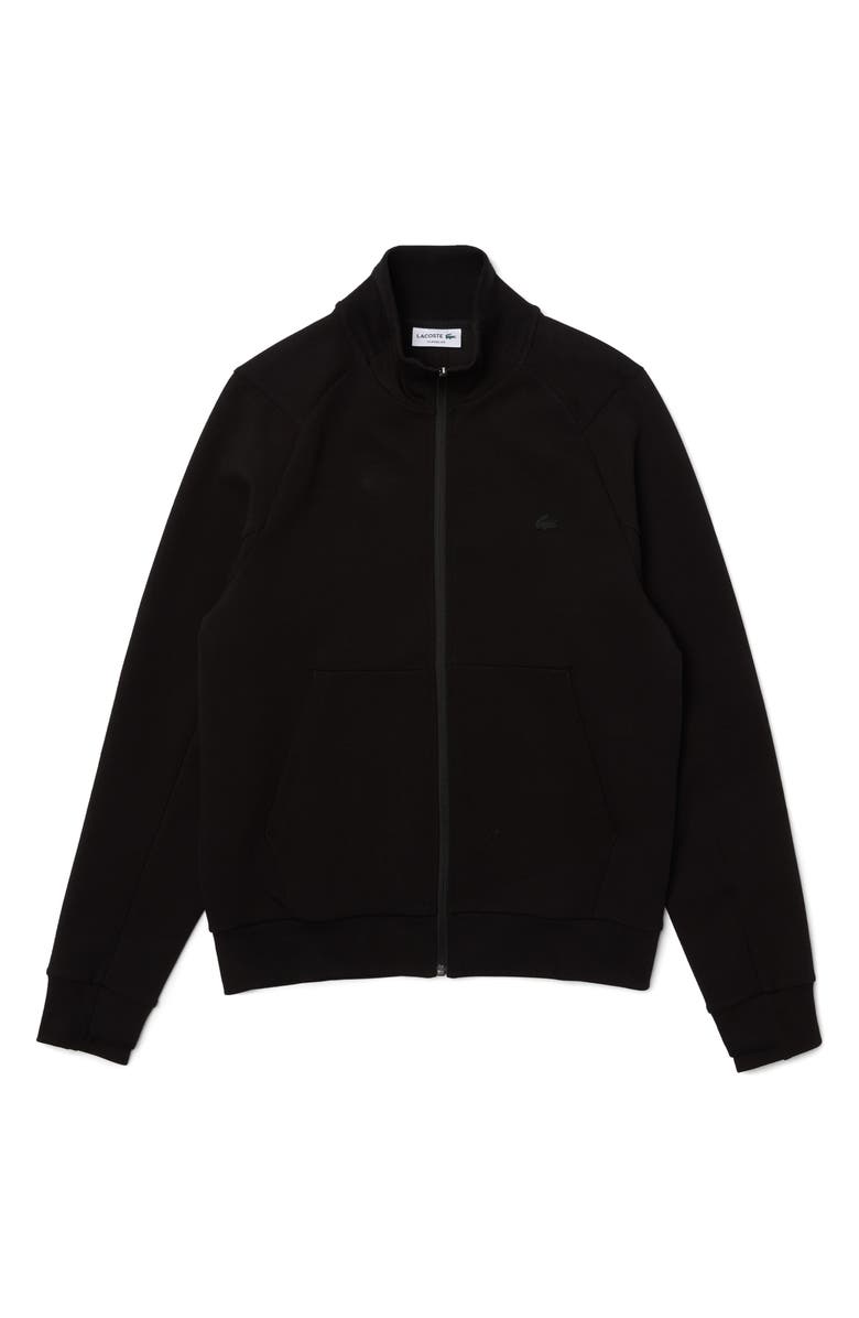 Lacoste Zip-Up Jacket, Main, color, 031 Noir