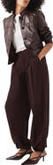 MINT VELVET Balloon Leg Elasticated Trousers