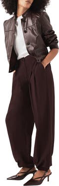 MINT VELVET Balloon Leg Elasticated Trousers