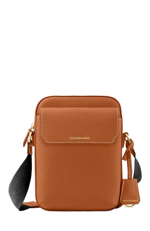 Small Leather Messenger Bag