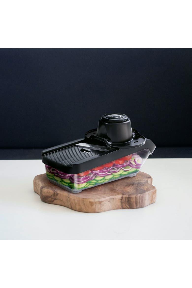 4.25 Cup Food Chopper 8 Interchangeable Blades, Alternate, color, Black