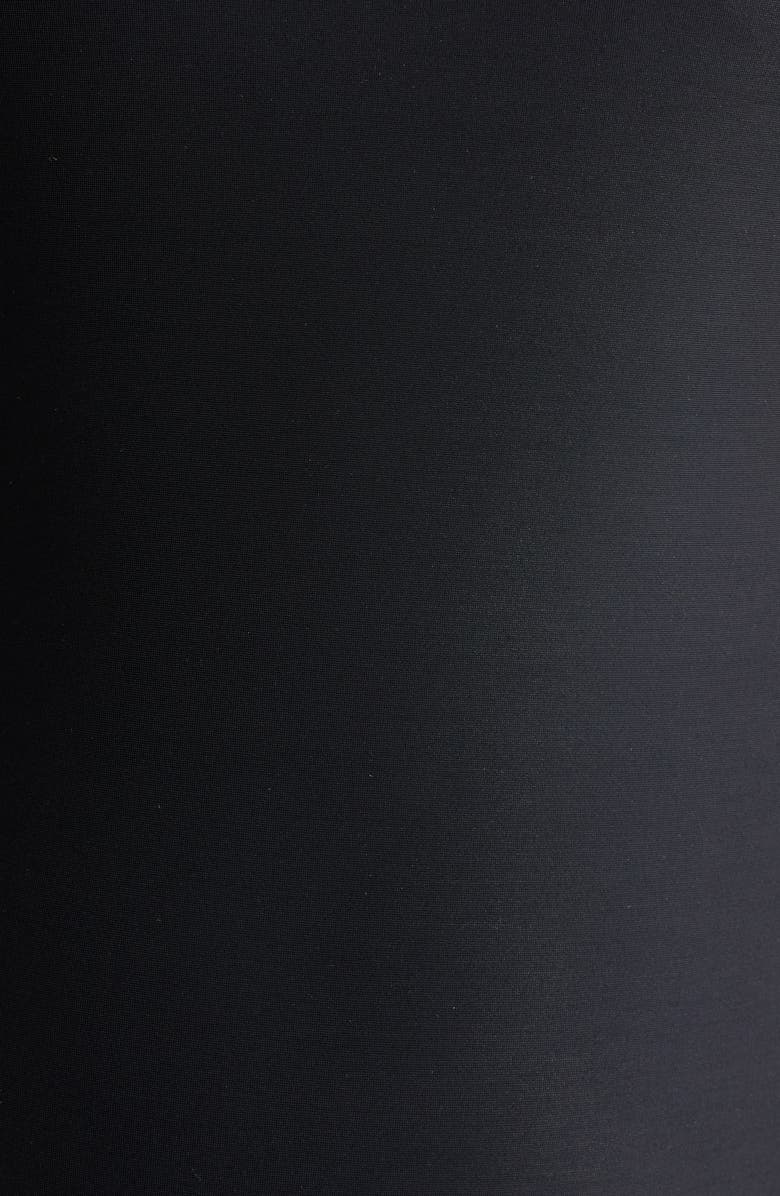 BONDI BORN Gwen Square Neck One-Piece Swimsuit, Alternate, color, Black