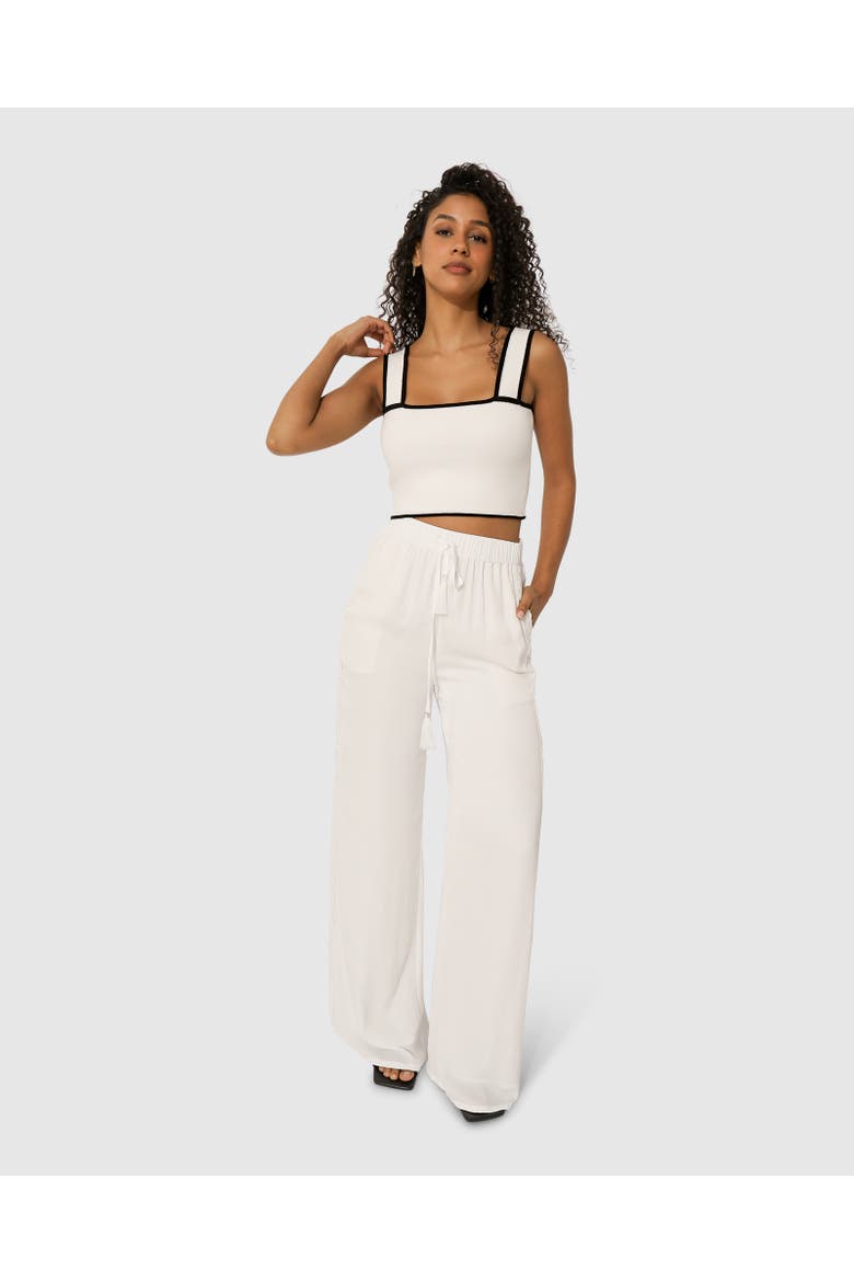Forevermore Knitted Top, Alternate, color, White