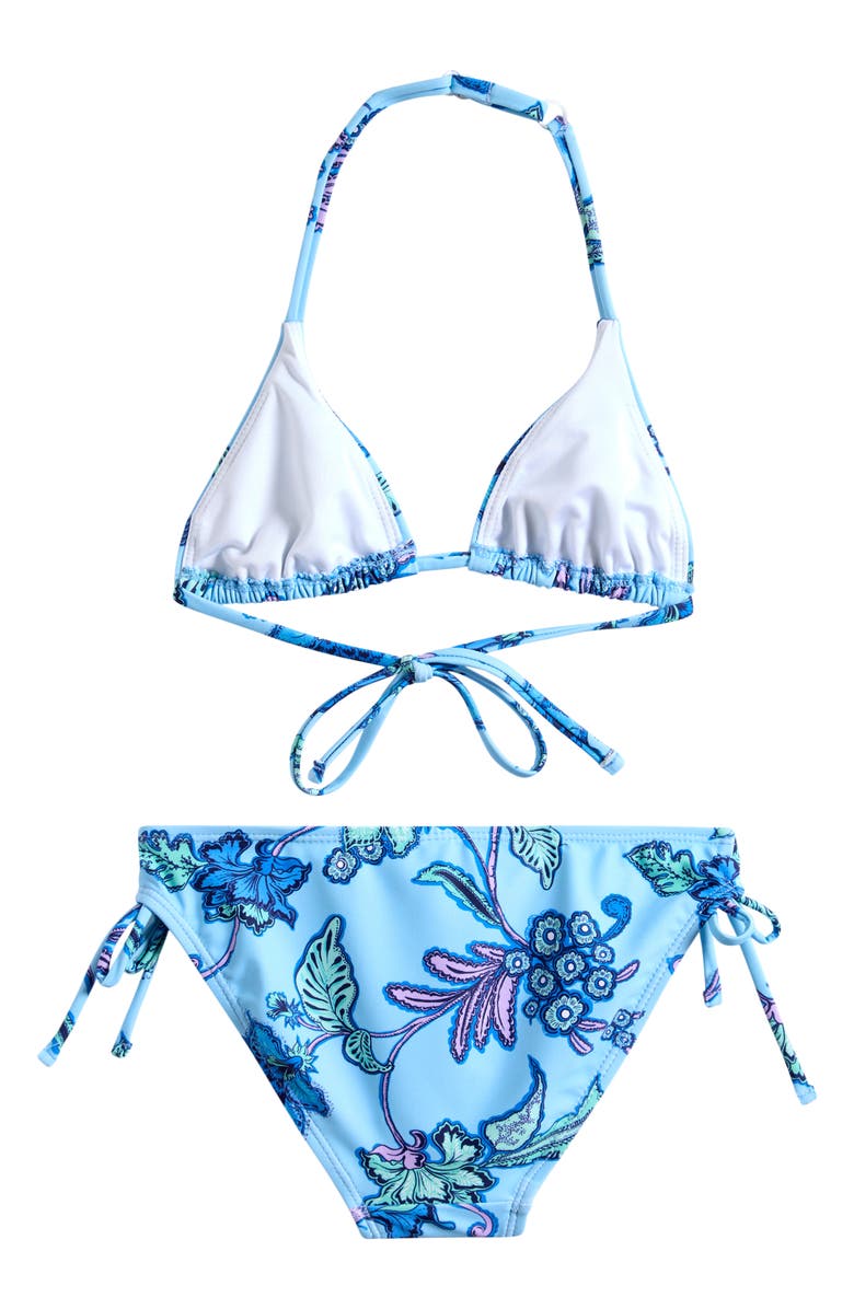 Seafolly Kids' Summer Chintz Two-Piece Swimsuit, Alternate, color, Summer Chintz